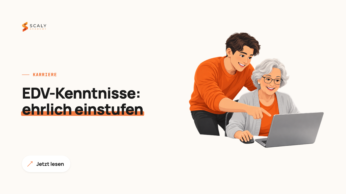 EDV-Kenntnisse im Lebenslauf