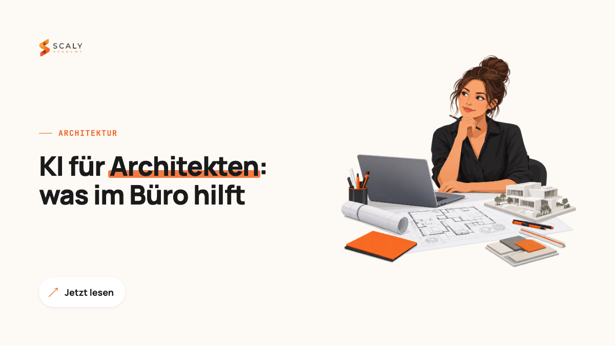 KI für Architekten 2026: Was sie im Büro kann - und was nicht