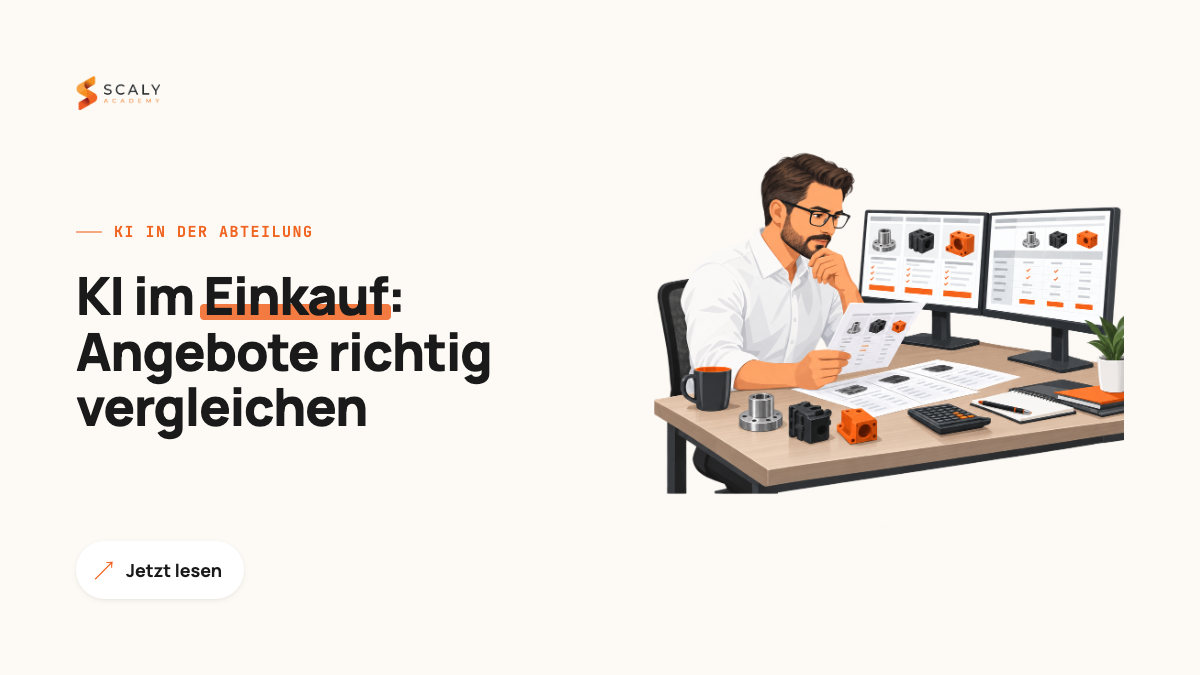 KI im Einkauf: Angebote vergleichen, AGB prüfen, Daten schützen