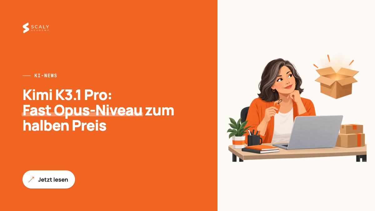 Kimi K3.1 Pro: Fast Opus-Niveau zum halben Preis